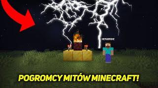 POGROMCY MITÓW w MINECRAFT! *WYWOŁAŁEM HEROBRINE?!*