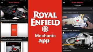 Royal Enfield mechanic app, Royal Enfield all new bikes, repair explain