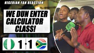 NIGERIA 1-1 SOUTH AFRICA (NIGERIAN FANS REACTION) - 2026 FIFA WORLD CUP QUALIFIER HIGHLIGHTS