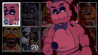 Freddy Fazbear is turned into 2D style! Retro Freddy! (UCN Mods)