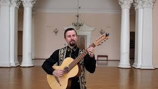 Королёк птичка певчая (Calikusu theme) на русской гитаре (russian guitar cover)