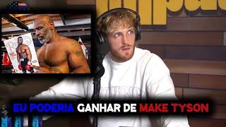 LOGAN PAUL PENSA EM LUTAR COM MIKE TYSON | LEGENDADO | CORTES DA GRINGA