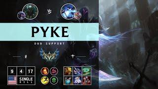 Pyke Support vs Xerath - NA Challenger Patch 14.12