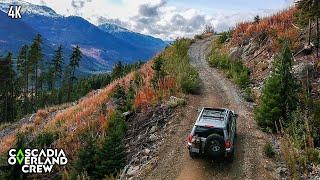 Overlanding to ALPINE RIVER near Whistler BC in 4th gen 4runner and backcountry camping - S3/E1