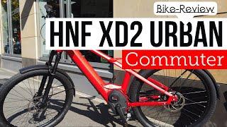 Short View: HNF Nicolai XD2 Urban Commuter Pedelec Gates Riemen Nuvinci