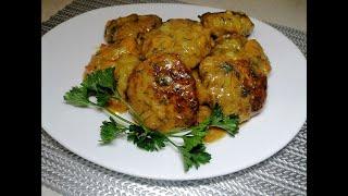 Delicious Cutlets with gravy in a pan