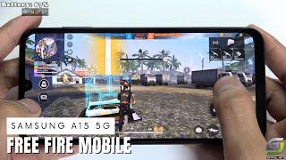 Samsung Galaxy A15 5G test game Free Fire