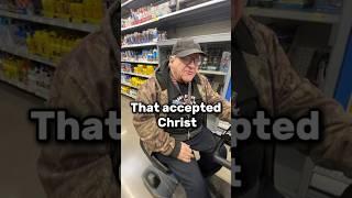 Sharing Jesus the messiah to a Jewish man in Walmart!