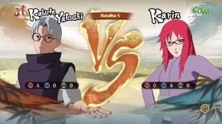 Naruto Storm 4 Dublado PT-BR Kabuto vs Karin