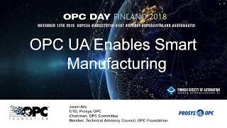 OPC UA Enables Smart Manufacturing