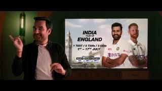 Watch India Tour of England on DishTV