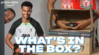 Cody Gakpo Plays What's In The Box ft. Virgil van Dijk   | Liverpool FC | Prime Video Sport