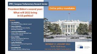 EPRS online policy roundtable: President Biden’s second year: What will 2022 bring in US politics?