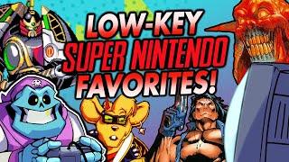 I played 12 of my LOW KEY FAVORITE SNES games!
