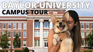  Baylor University Campus Tour | Walk with Me & My Corgi in 4K