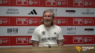 FA Trophy Post-Match Reactions from Robbie Savage