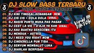 DJ SLOWBASS TERBARU 2024 || DJ KINI TINGGAL KENANGAN  DJ CIS CIS × DOLA DOLA  MENGKANE