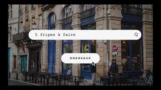 Les friperies à Bordeaux