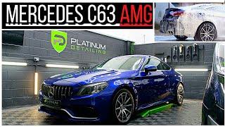 Mercedes-Benz C63AMG Deep Clean And Machine Polish - Automotive Detailing - ASMR -