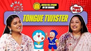 Tongue Twister Challenge with Ninja Hattori  | The Motor Mouth Show Clips