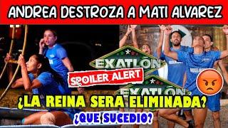 SORPRENDENTE! ANDREA DESTROZA A TODAS LAS ATLETAS DE EXATLON MATI ALVAREZ QUEDARA FUERA EXTLON