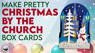  Christmas by the Church Box Card  Holly Jolly July 2024 