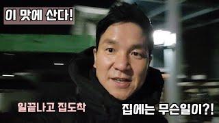 아빠가 일마치고 집에 왔을때 아이들반응Daddy comeback home!