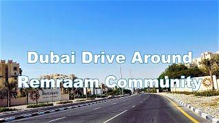 Dubai Drive to Remraam Community - Dubailand - Mudon Central Park - 4K HDR