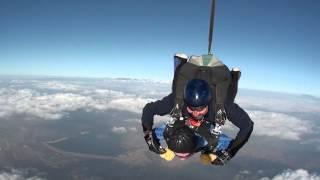 100-Year-Old Man Skydives for Birthday