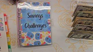 November Savings Challenges | Super late upload