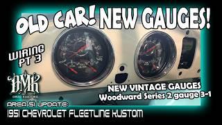 1951 Chevrolet Fleetline + Vintage Gauges + American Autowire Highway 15