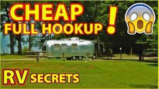 REVEALED: A "Secret" Inexpensive FULL HOOKUP Campground!