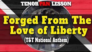 Learn the National Anthem of Trinidad and Tobago | Tenor Steelpan Tutorial