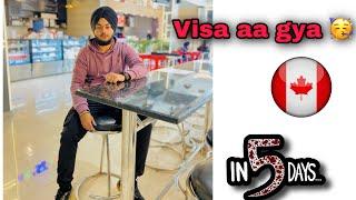 Finally canada ka visa aa gya  ||guri0008||