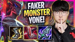 FAKER IS A MONSTER WITH YONE! - T1 Faker Plays Yone MID vs Nasus! | Season 2024