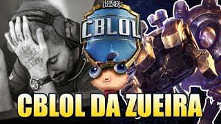 BLITZCRANK NO CBLOL E RED CANIDS ELIMINADA - CBLOL DA ZUEIRA #37