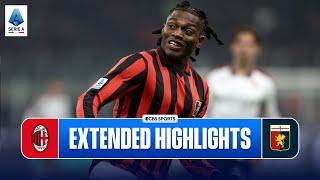 AC Milan vs. Genoa: Extended Highlights | Serie A | CBS Sports Golazo