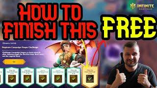 How To Clear Campaign For Free In 5 Days?! Get Hezonja FREE?! - Infinite Magicraid