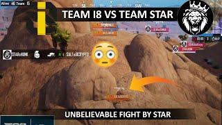 Team i8 vs Team Star fight | star vs i8 4v4 fight