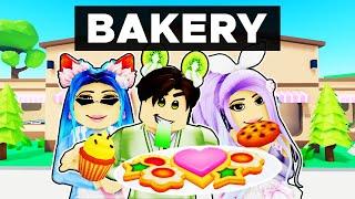 Opening our BAKERY in Roblox!