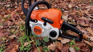 Stihl MS 170 (30cc/1.6HP) - best homeowner saw ? first start, muffler mod, big wood test and more !