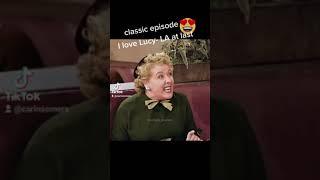 I love lucy episode with Bill LA at last ,youtube #shorts