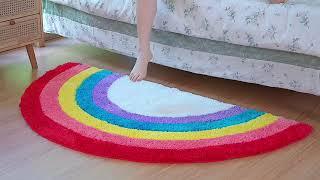 Whoohoohome Rainbow Rug