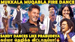 Prabhudeva-வாகவே உருமாரிய Sandyஅனல் பறக்கும் Rocket Speed Dance Fever Alert️Jaw-Dropping Moves