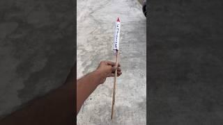 I made ROCKET at HOME #experiment #diy#crackerstesting #shorts #viralvideo #funny #india #trending