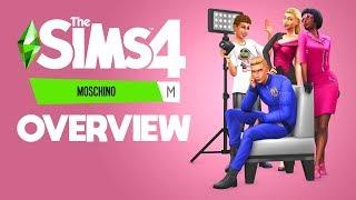 THE SIMS 4 MOSCHINO STUFF [OVERVIEW/REVIEW]