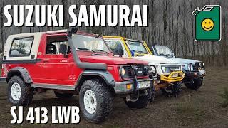 Suzuki Samurai Long - dłuższy znaczy lepszy - SJ 413 LWB