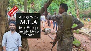 A day with MLA in the Village inside deep forest. Jharkhand