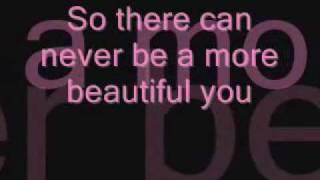 Jonny Diaz-A More Beautiful You with lyrics on screen