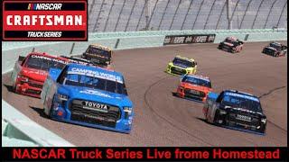 NASCAR Craftsman Truck Series Baptist Health 200 at Homestead-Miami Live Commentary